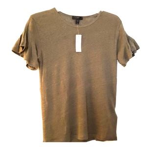 J Crew Linen Top
